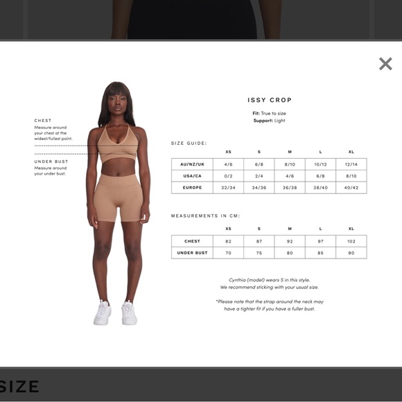 Crop Shop Boutique Issy Crop in Black - M - Picture 4 of 6